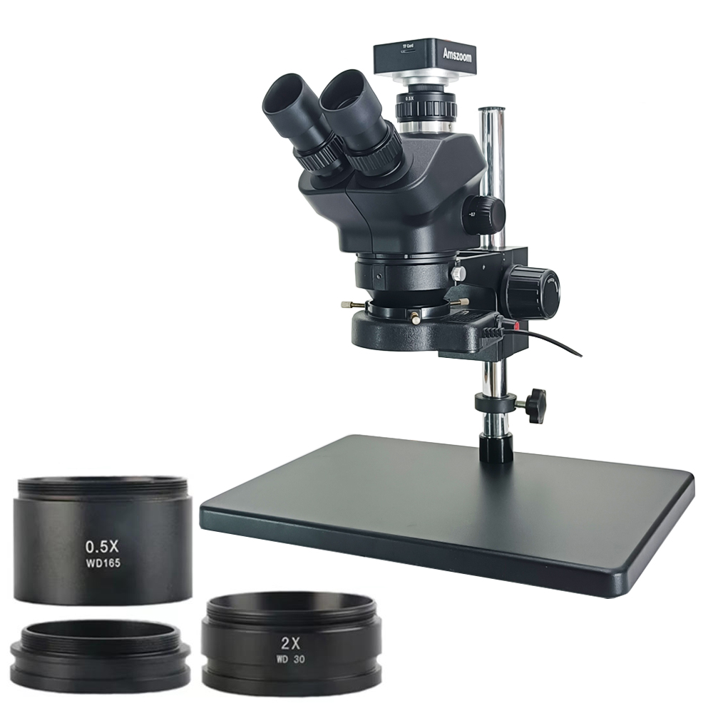3.5X-100X Simul Focal Trinocul - Stereo Trinocular Microscope Pcb 评论和价格