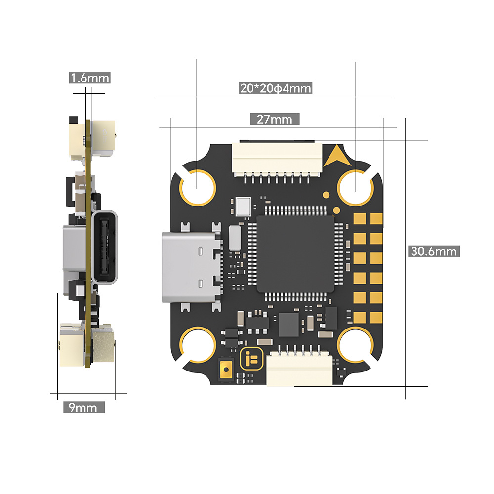IFlight Borg F7 Mini Stack Bor - Fpv Flight Controller F7 Stack 60A 评论和价格