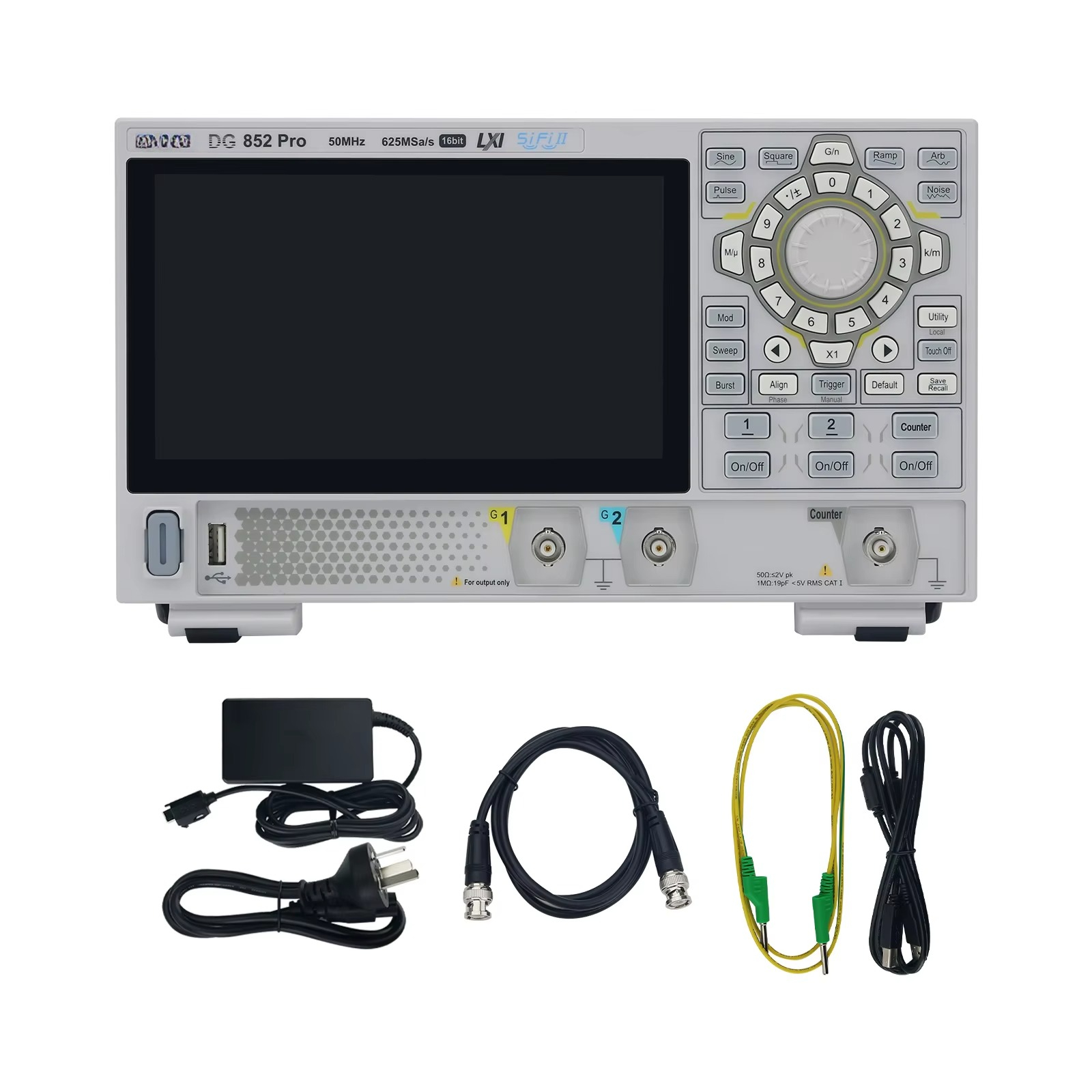 RIGOL DG852 Pro 50MHz Dual Cha - Function Arbitrary Waveform Generator 评论和价格