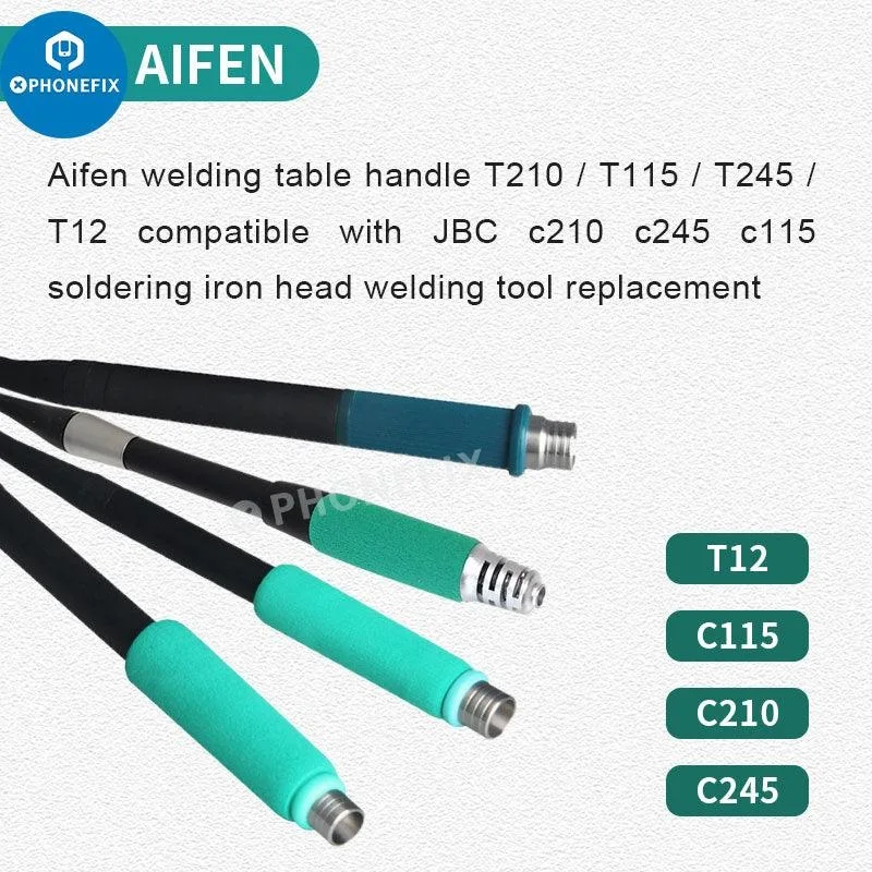 AIFEN Soldering Station Handle - Hot Air Rework Station T12 评论和价格