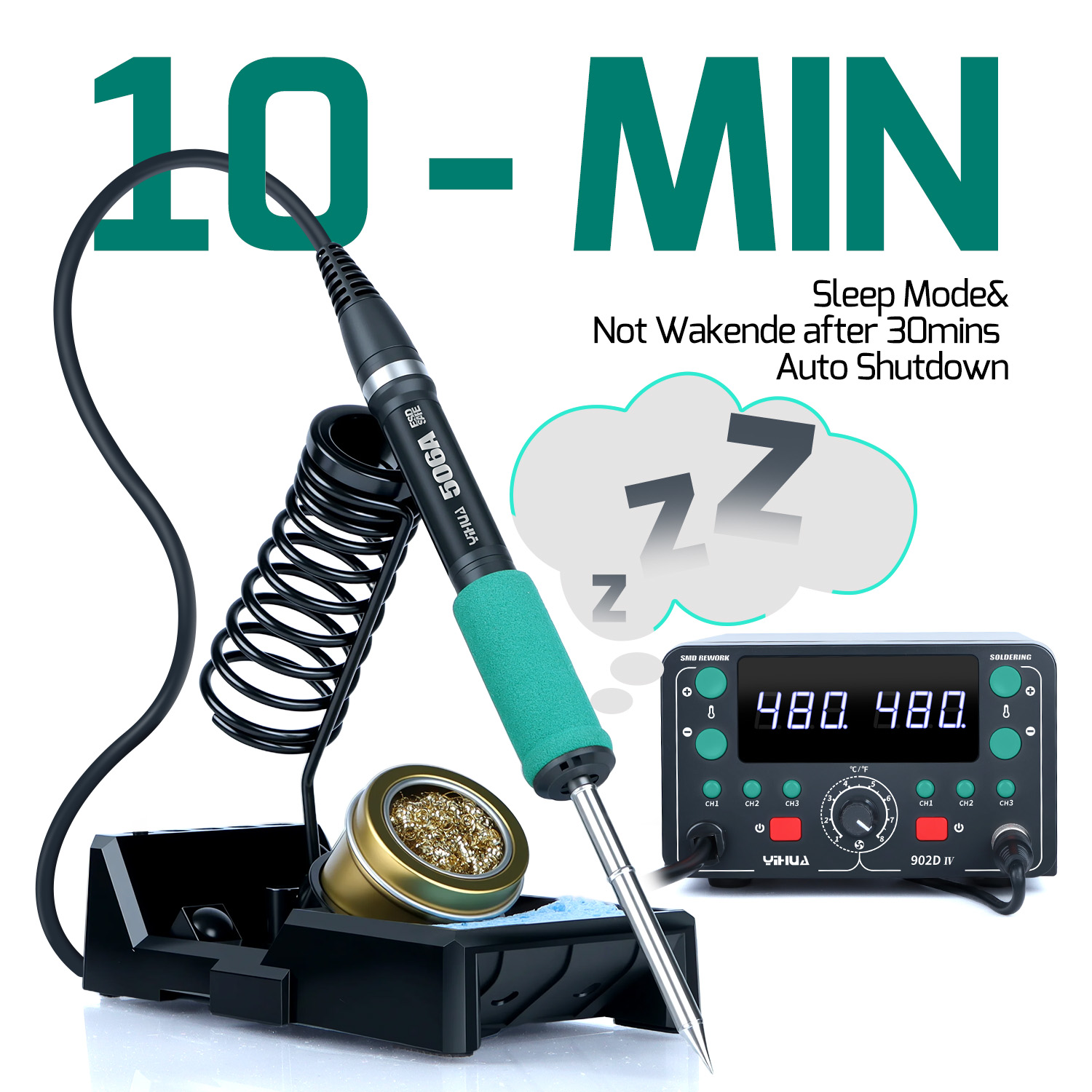 902D-IV 775W T12 Soldering Iro - Hot Air Rework Station T12 评论和价格