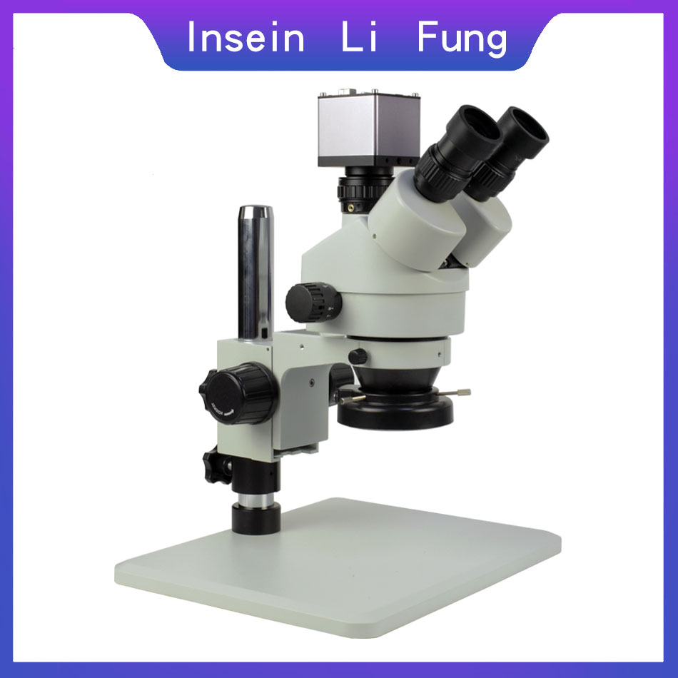 Industrial Stereo Binocular Mi - Stereo Trinocular Microscope Pcb 评论和价格