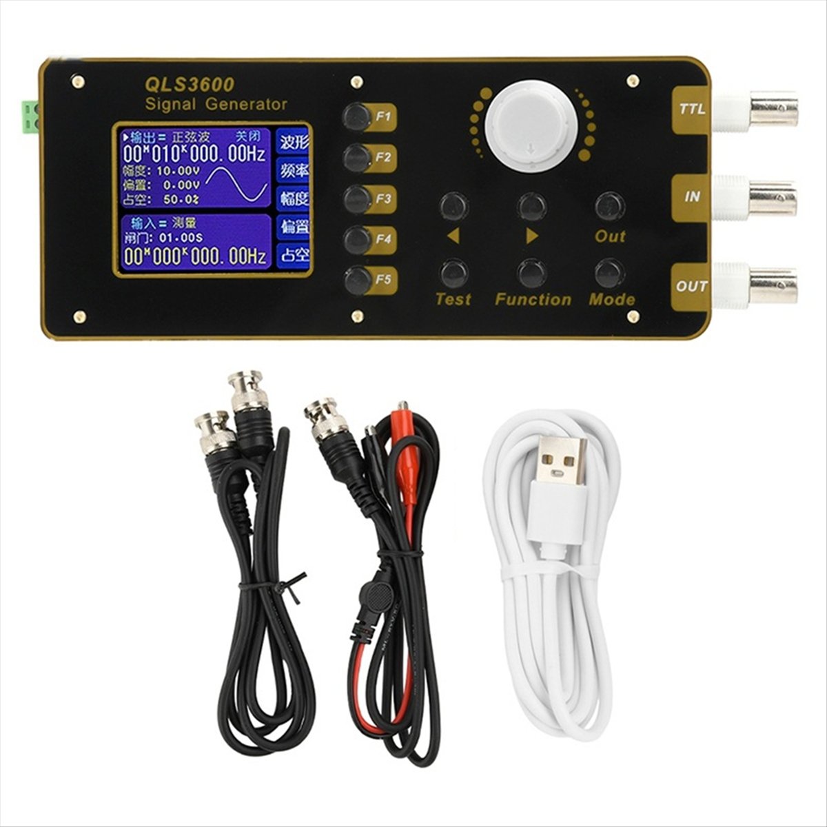 M85K QLS325S 2.4 Inch DDS Func - Function Arbitrary Waveform Generator 评论和价格