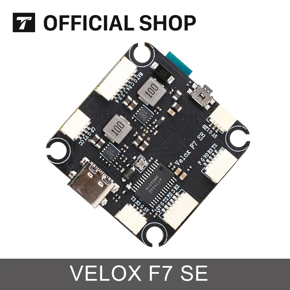 SkyDElT-HOBBY Velox F7 SE 30x3 - Fpv Flight Controller F7 Stack 60A 评论和价格