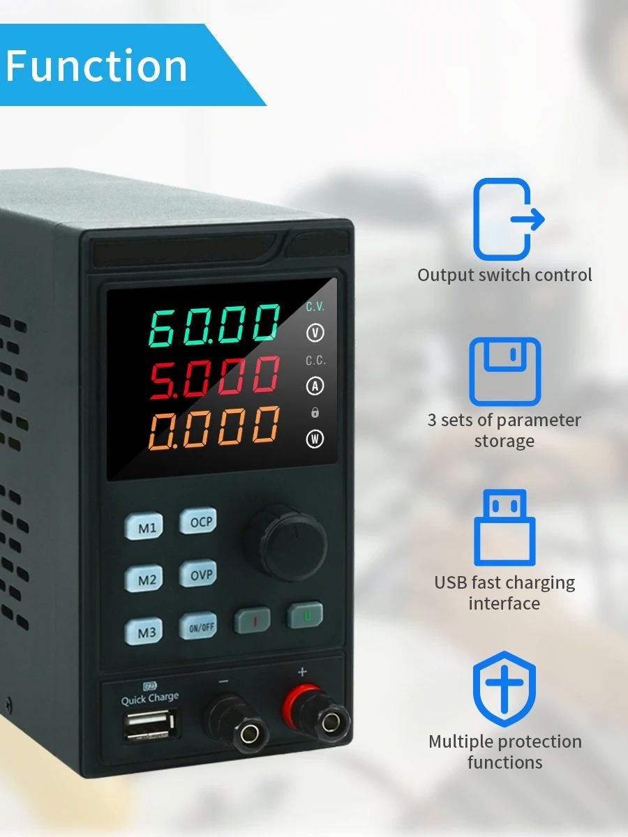 MYAMI 30V 32V 10A with USB/RS4 - Programmable Dc Power Supply 30V 10A 评论和价格