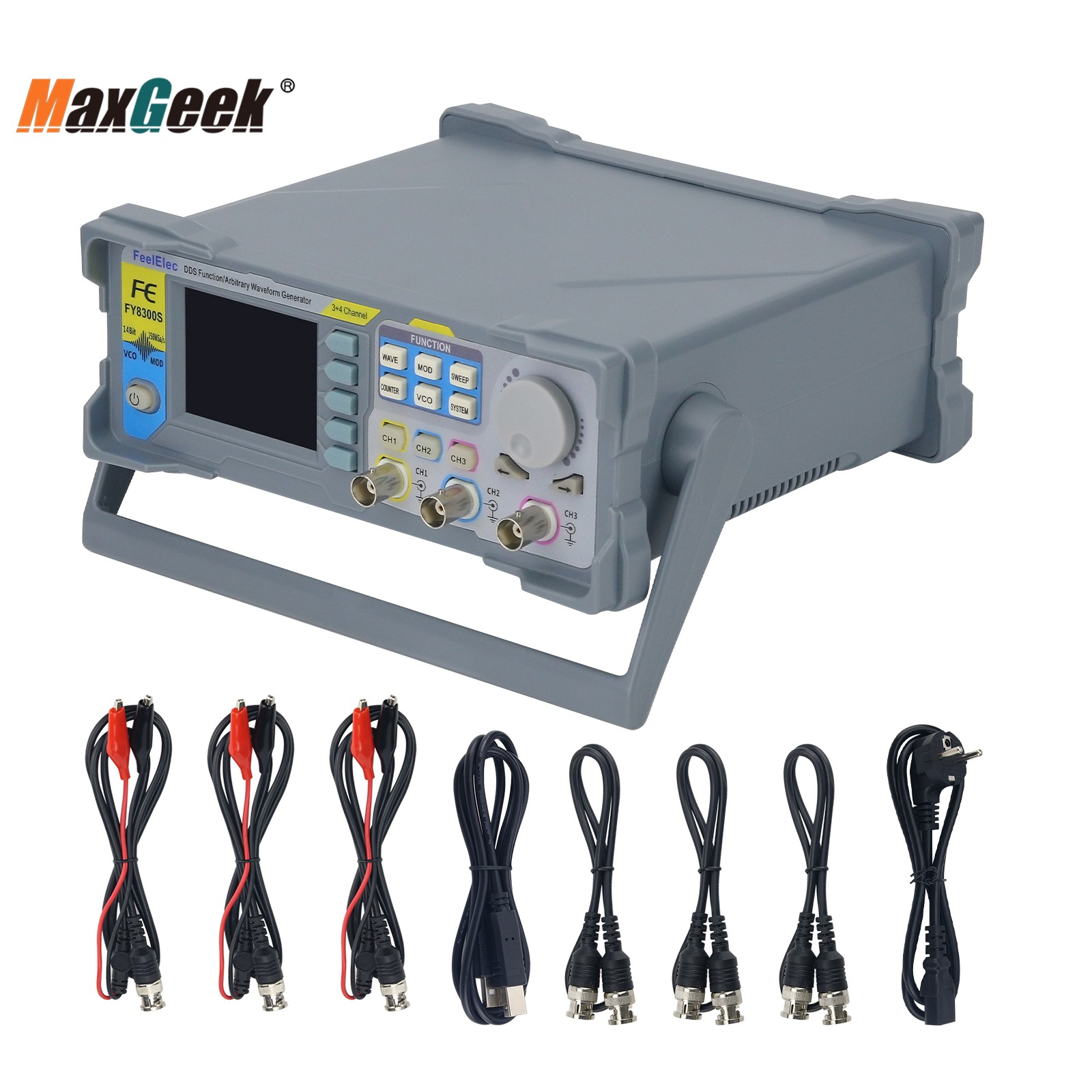 Maxgeek FY8300S-20M 20MHz 40MH - Function Arbitrary Waveform Generator 评论和价格
