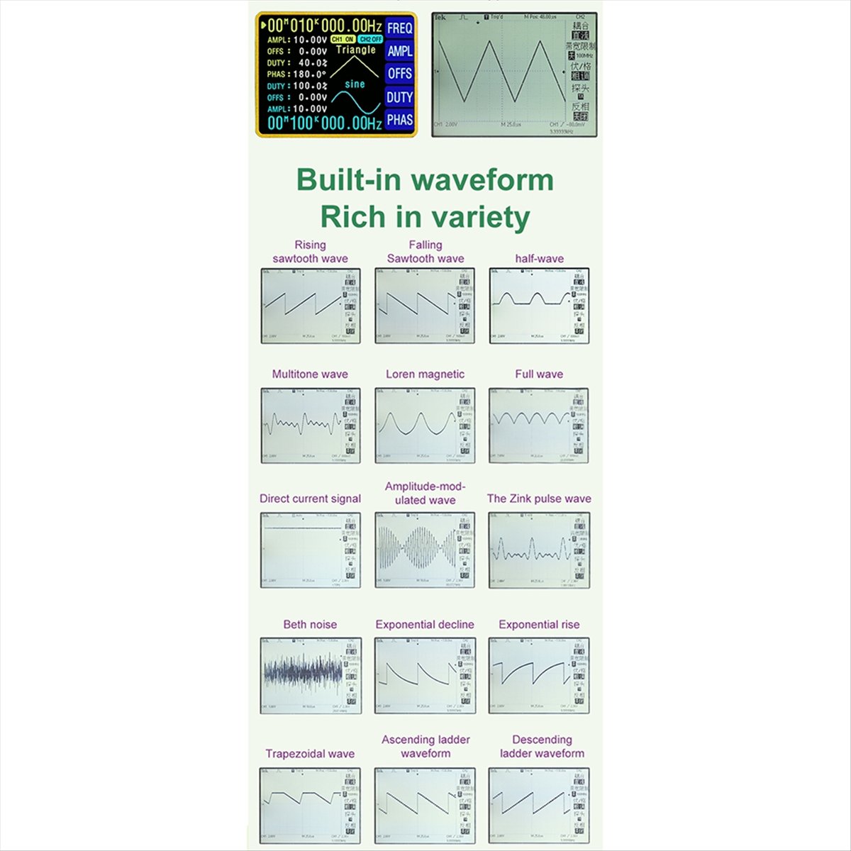 OKgood 2.4 Inch TFT DDS Functi - Function Arbitrary Waveform Generator 评论和价格